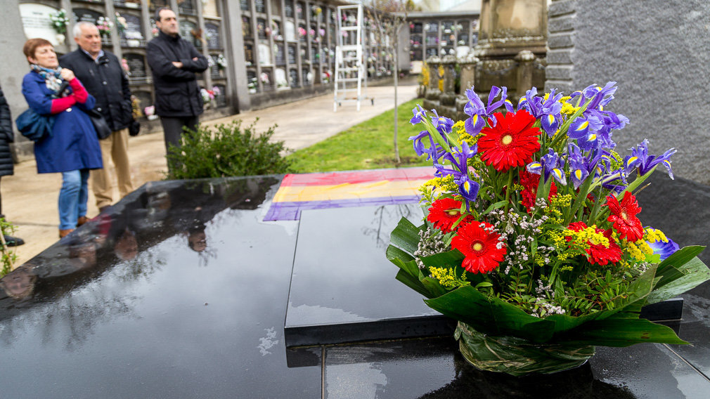 Homenaje a los 308 pamploneses asesinados en la Guerra Civil y el franquismo