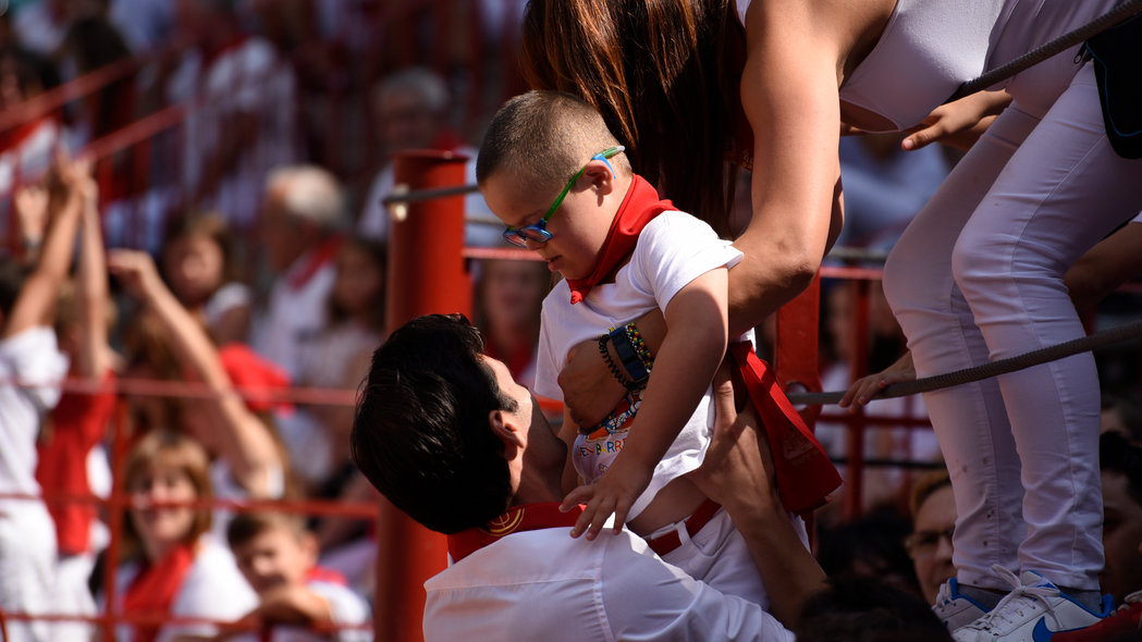 En fotos: los niños despiden los Sanfermines con el festival taurino infantil 
