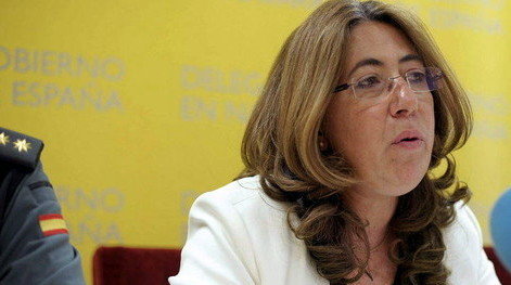 Carmen Alba, delegada del Gobierno en Navarra.
