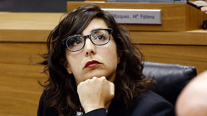 Laura Pérez, de Podemos.