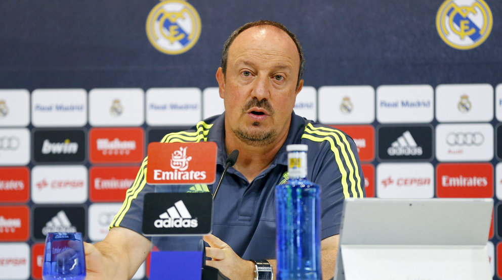 Rafa Benítez es el entrenador del Real Madrid. Efe