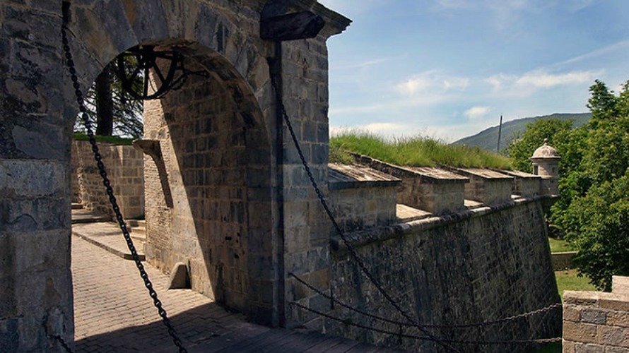 Portal de Francia en Pamplona.