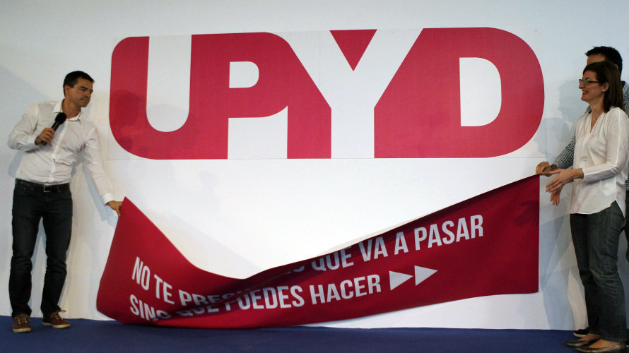 UPyD presentó su nuevo logo.