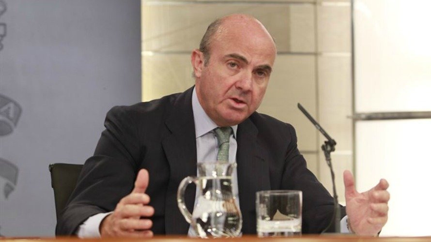 Ministro de Economía y Competitividad, Luis de Guindos. EUROPA PRESS.