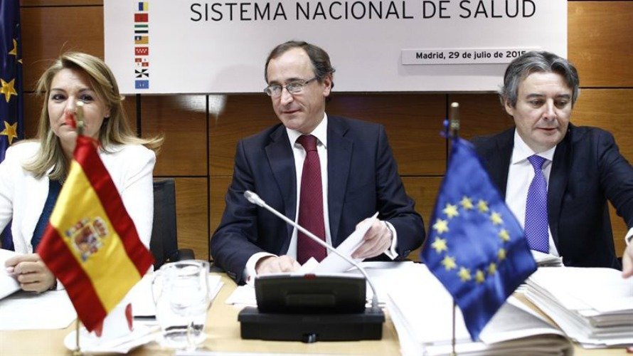 El ministro de Sanidad, Servicios Sociales e Igualdad y presidente del PP de Álava, Alfonso Alonso.