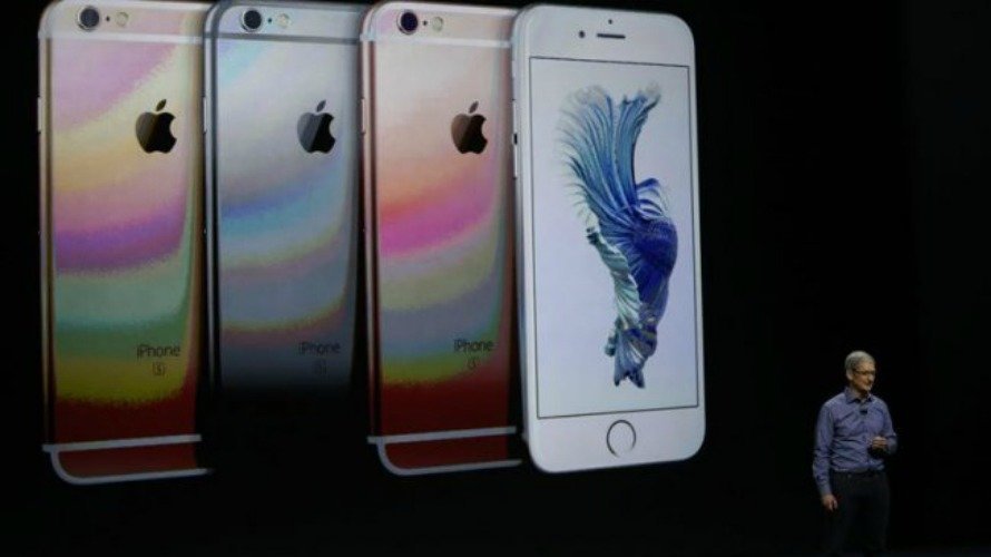 Nuevos iPhone 6s y 6s Plus. EFE.