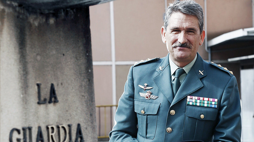 El coronel jefe Javier Hernández Marco. EFE/Jesús Diges