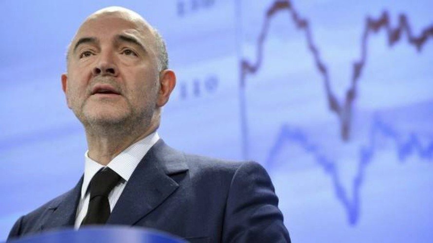 El comisario europeo de Asuntos Económicos y Financieros, Pierre Moscovici. EFE.