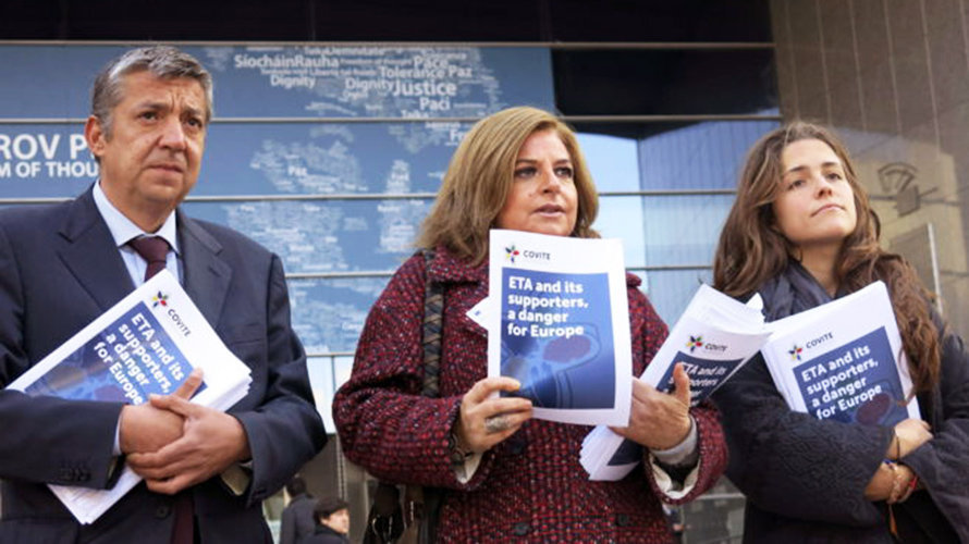 La presidenta del Colectivo de Víctimas del Terrorismo del País Vasco (Covite), Consuelo Ordóñez. EFE