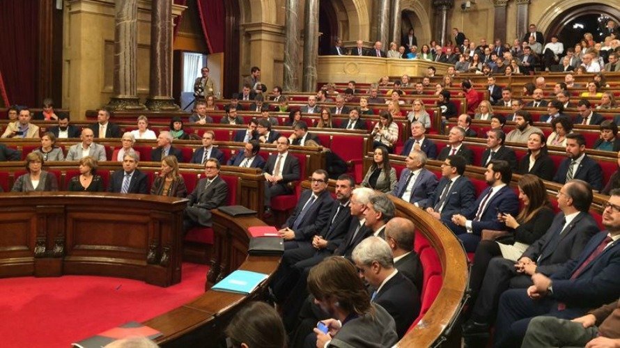 Parlamento de Cataluña. EUROPA PRESS.