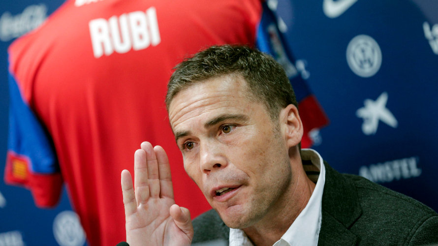 Rubí es el nuevo entrenador del Levante. EFE.