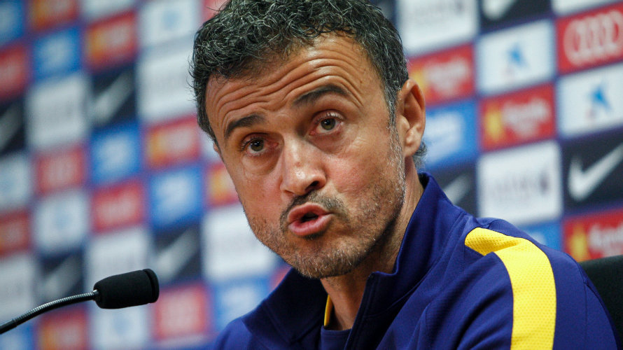 Luis Enrique es el entrenador del FC Barcelona. Efe.