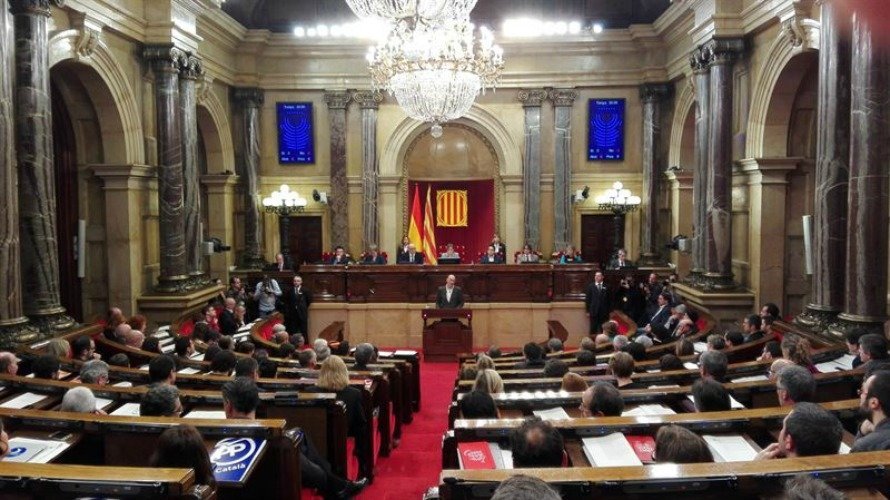 Parlamento de Cataluña. EP.