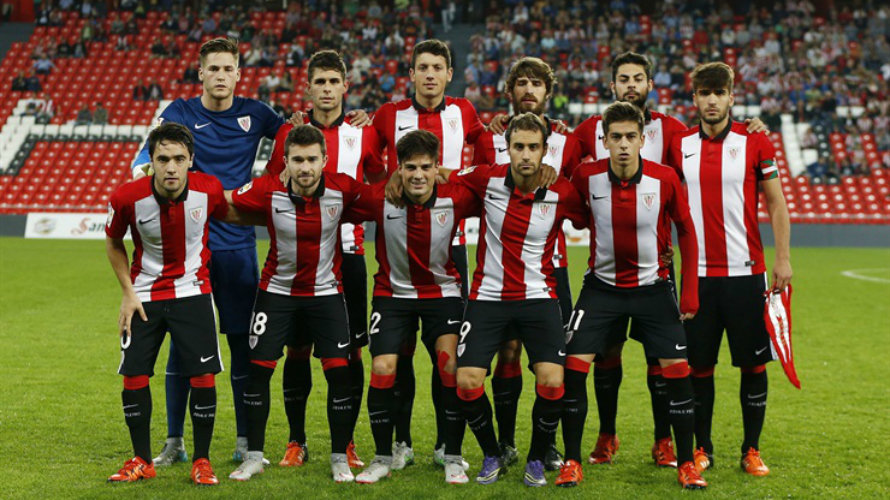 Bilbao Athletic en San mamés. Foto web Athletic-club.eus