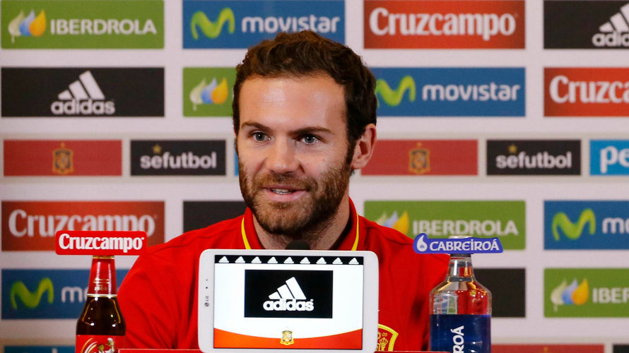 Juan Mata es jugador de la selección española de fútbol. Efe.