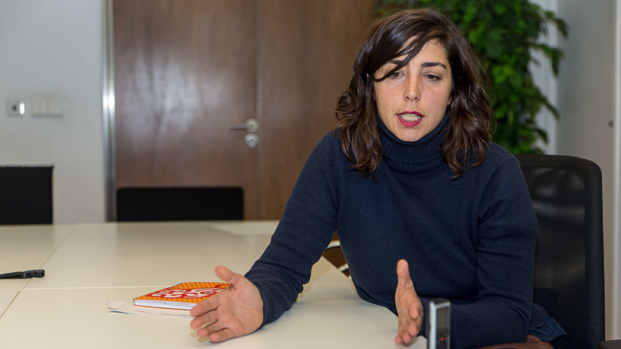 Entrevista a Laura Pérez (Podemos). IÑIGO ALZUGARAY-2