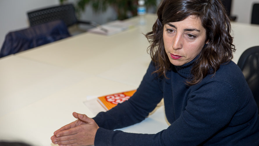 Entrevista a Laura Pérez (Podemos). IÑIGO ALZUGARAY-4