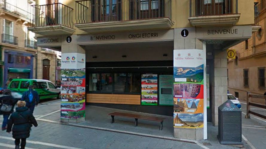 La Oficina de Turismo de Pamplona.
