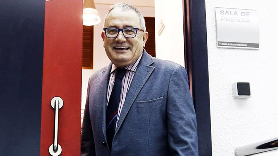 El presidente de Osasuna Luis Sabalza. EFE