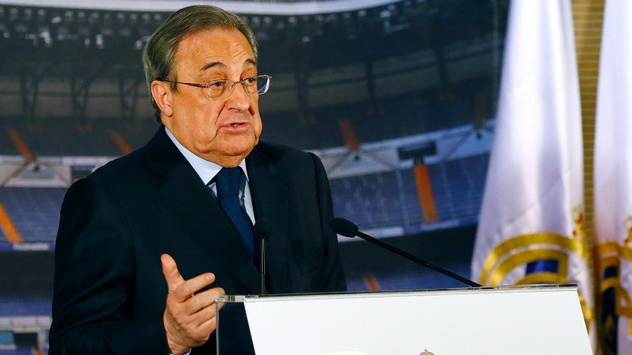 Florentino Pérez es el presidente del Real Madrid. Efe.