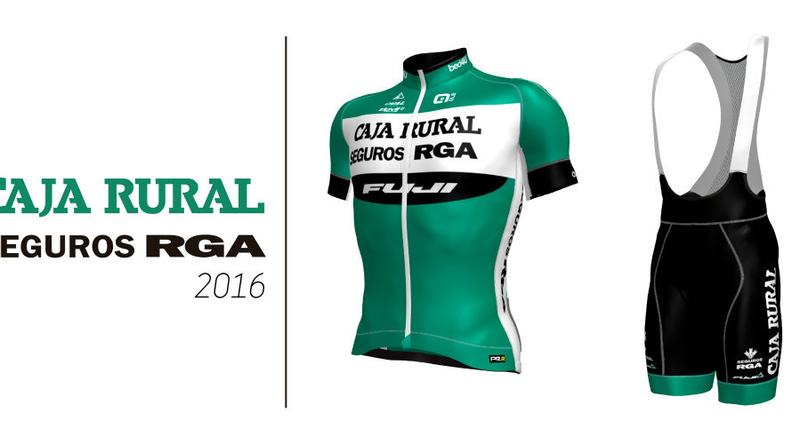 Maillot 2016 del Caja Rural-seguros RGA.