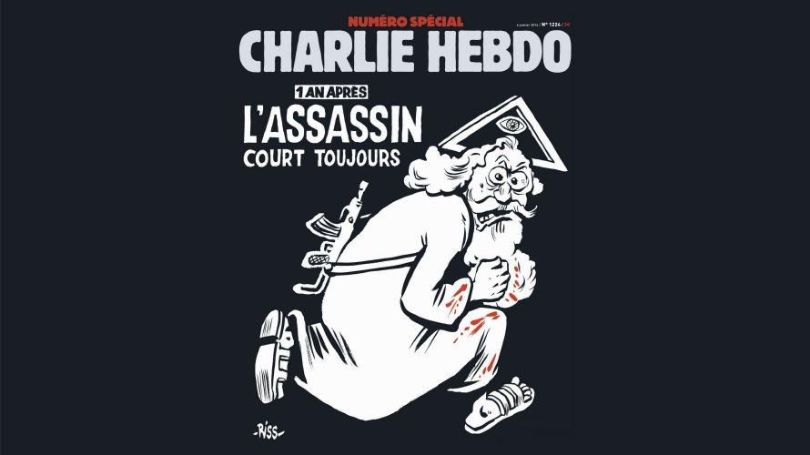 Portada de 'Charlie Hebdo' en el aniversario de los atentados.