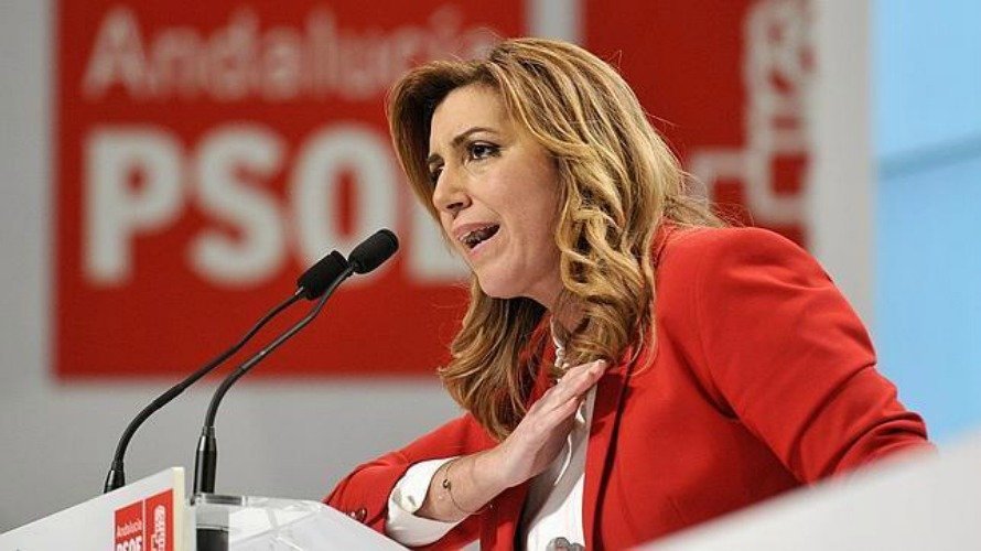 La presidenta de la Junta de Andalucía y secretaria general del PSOE-A, Susana Díaz. EFE.