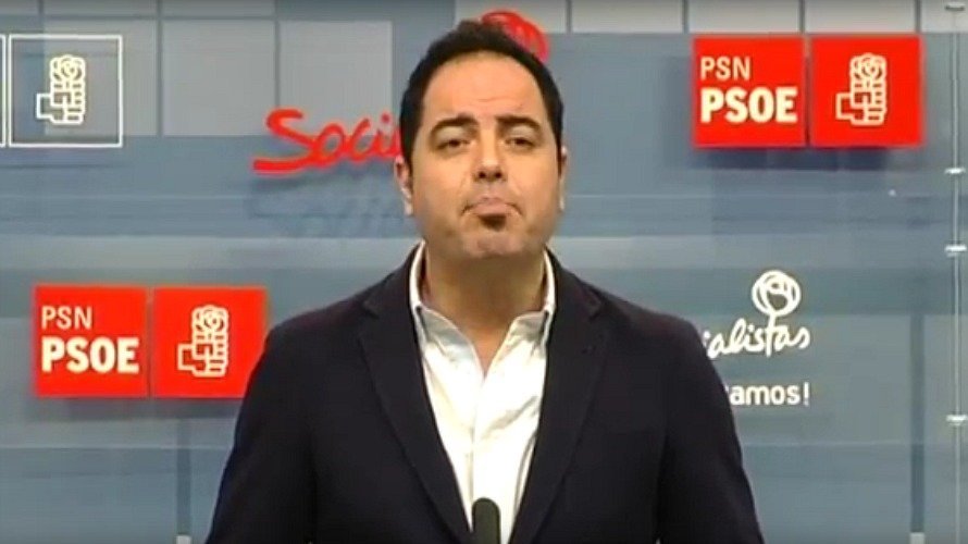 El concejal del PSN-PSOE en Burlada Ramón Alzórriz.