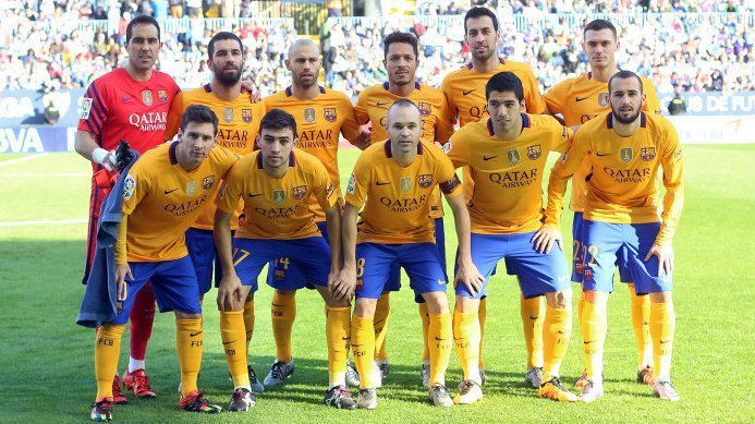 El FC Barcelona vence en Málaga 1-2. (LFP).