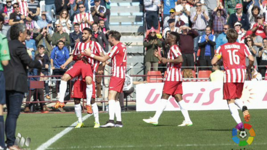 La UD Almería se ha impuesto al Zaragoza.