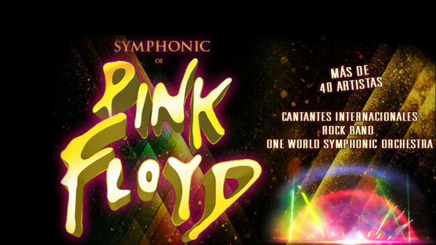 Cartel del espectáculo 'Symphonic of Pink Floyd'.