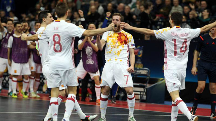 España se proclama campeona de Europa en Serbia. Efe