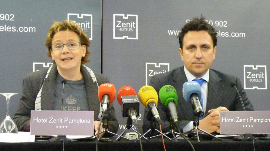 Eva Blanco y Juan Ramón Lafón.