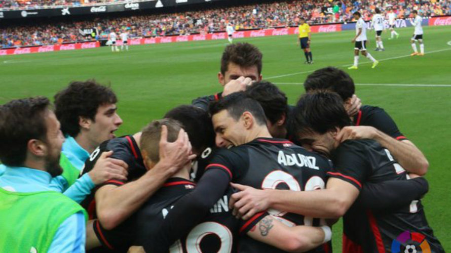 El Athletic ha ganado 0-3 en Valencia.