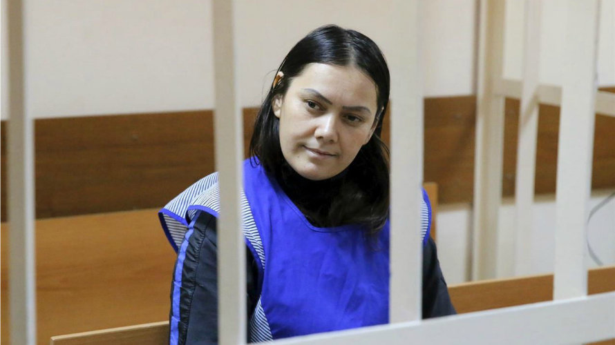 La niñera acusada de decapitar a una niña en Moscú  MAXIM SHEMETOV  REUTERS