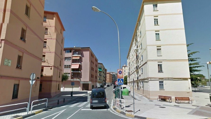 El barrio de la Milagrosa en Pamplona.