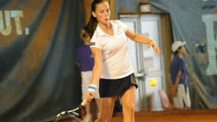 La tenista navarra Marta Sexmilo.