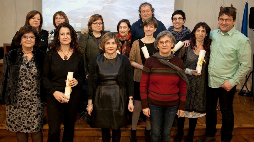 El Colegio de Psicología de Navarra rinde homenaje a 18 psicólogos por sus 25 años de colegiación