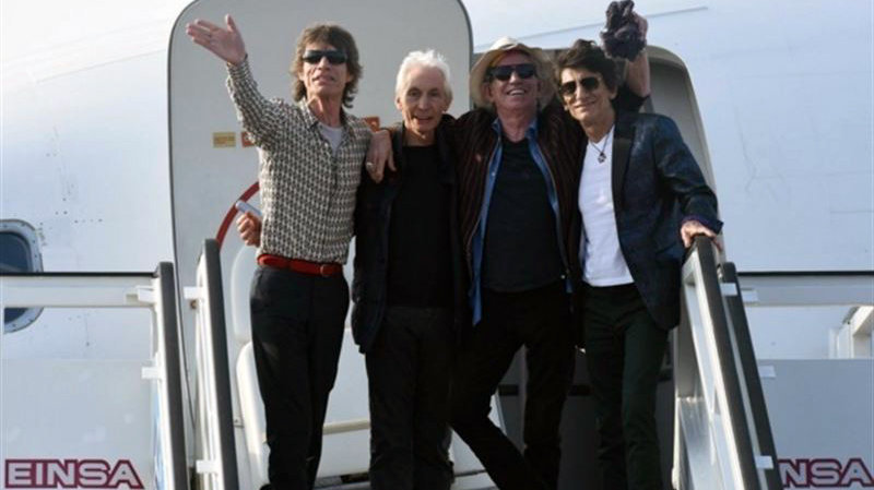 Los  Rolling Stones, en Cuba (twitter).