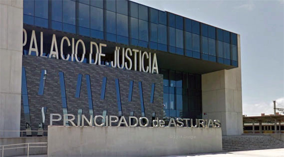 Palacio de Justicia de Asturias.