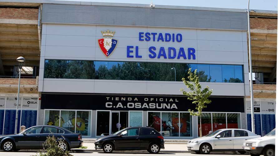 Estadio El Sadar de Osasuna.