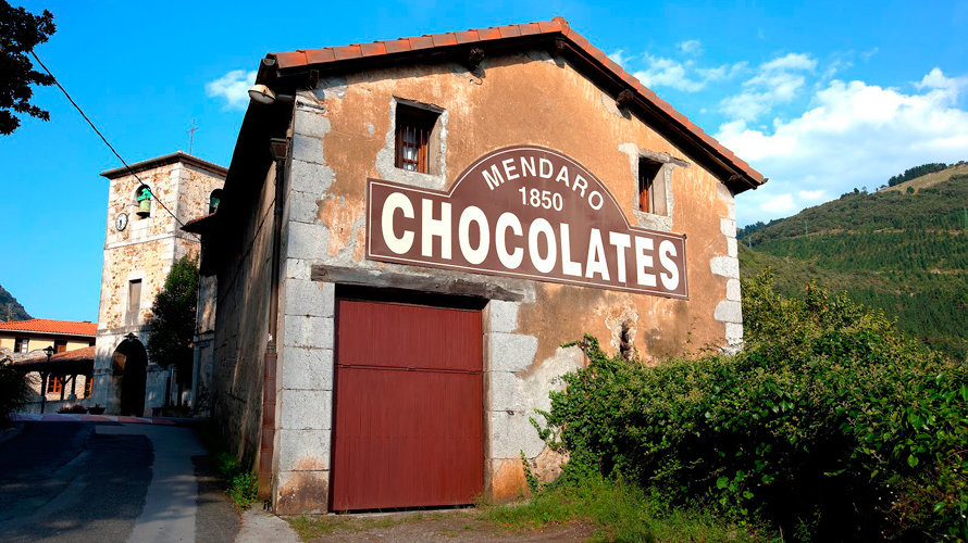 Fábrica de Chocolates Mendaro en Guipúzcoa.