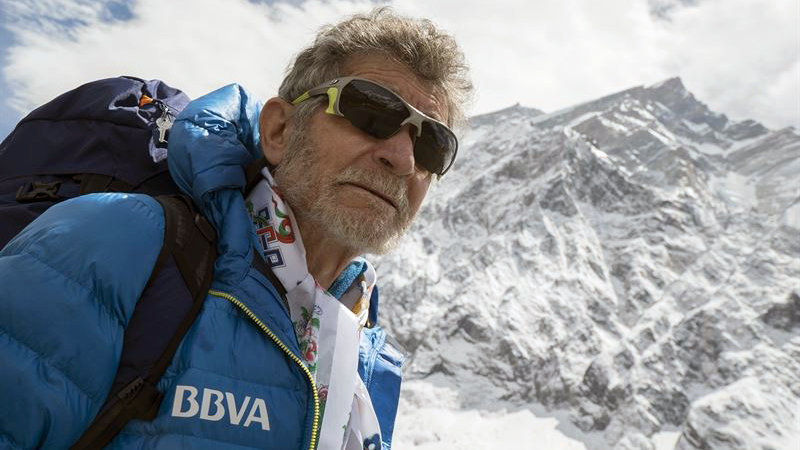 El alpinista español Carlos Soria (EP).