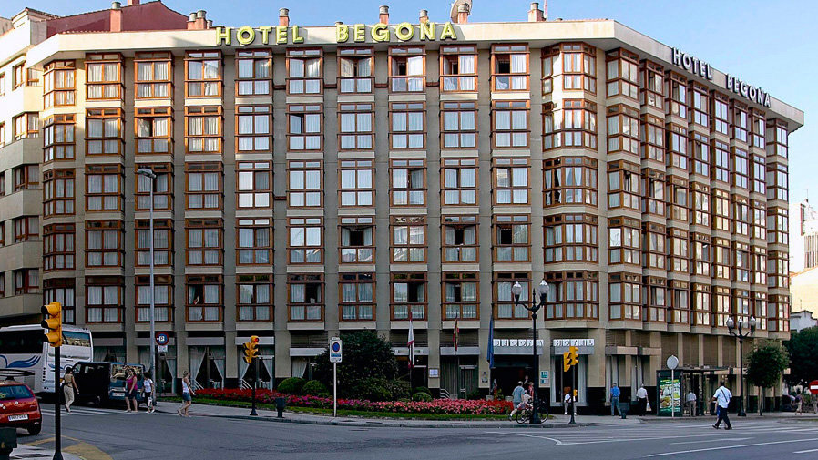 Hotel Begoña de Gijón.