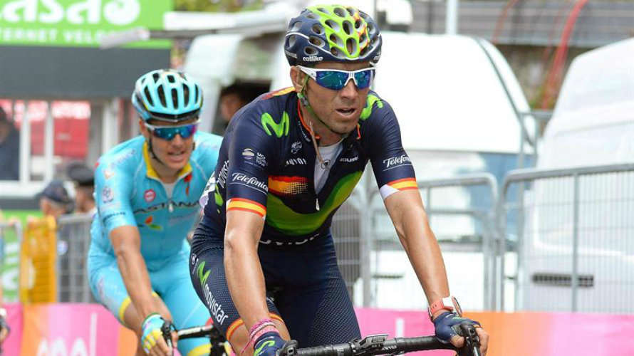 Alejandro Valverde (Movistar team). Efe.