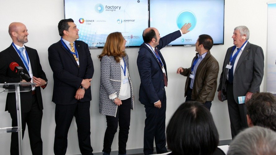 Jofemar y CENER inauguran las instalaciones energéticas de LIFE Factory Microgrid en Peralta