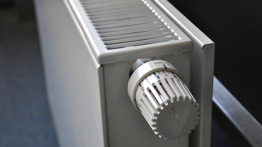 Imagen del radiador de una vivenda.