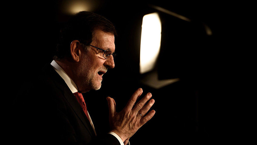 El Presidente del Gobierno en funciones Mariano Rajoy. PABLO LASAOSA