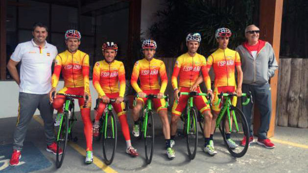 Selección española de ciclismo en Río 2016 (EFE).