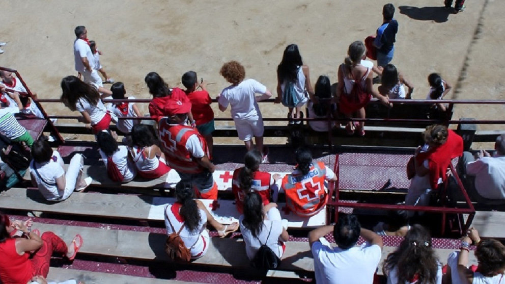 Dipositivo de Cruz Roja en Carcastillo